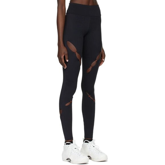 RUI Cut-Out Sport Leggings Size S Womens Black SSENSE Exclusive $365 - Picture 15 of 16